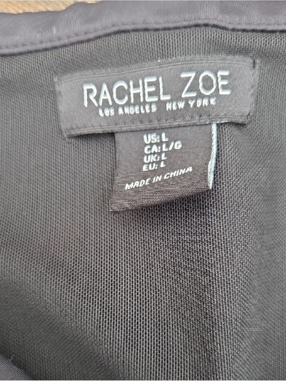 Rachel Zoe Black High Waist Leggings Size Large - Picture 6 of 7